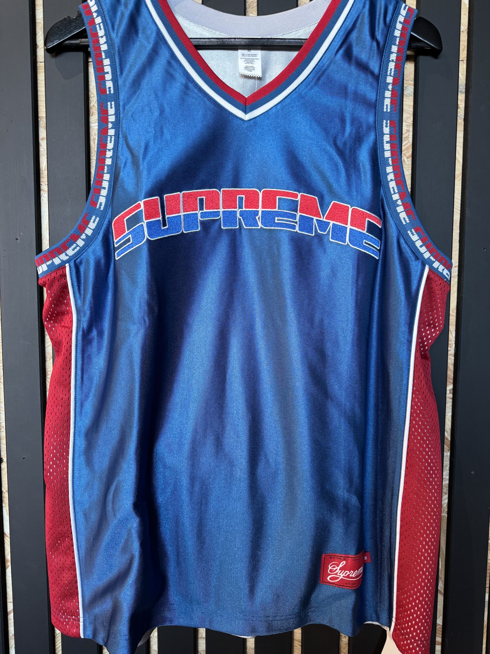 Supreme store basketball shirt